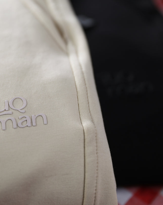 Luqman Ultrasoft Interlock Relaxed Sweatpants – Beige
